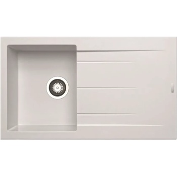 Image 1 of Pyramis PYRAGRANITE ALAZIA (100х50) 1B 1D Snow, Мивки за кухни композитни