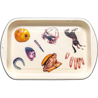 Seletti Zapekacia miska Toiletpaper 56x29cm béžová