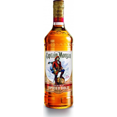 Captain Morgan Original Spiced Gold 35% 1 l (holá láhev) – Zboží Dáma