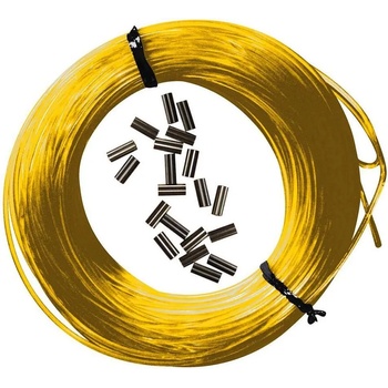 Epsealon комплект 25m жълт монофил 160 с 10 бр. кримпи (EPS6KY160)