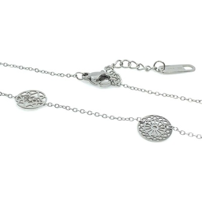 Jan Kos jewellery Řetízek s přívěskem z oceli 12114987