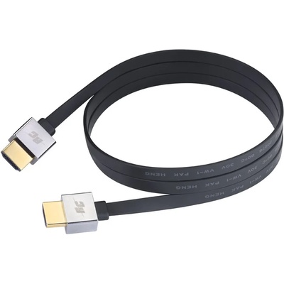 Real Cable Кабел Real Cable - HD-ULTRA HDMI 2.0 4K, 1 m, черен/сребрист (Real Cable HD-ULTRA HDMI 2.0 4K-1m)
