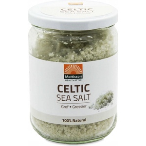 Mattisson Healthstyle Келтска морска сол (едра), 400 g Mattisson Healthstyle (MT2044)