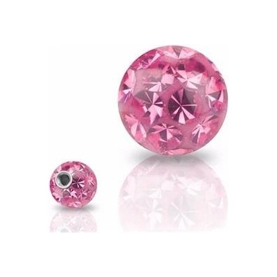 Šperky4U náhradní kulička s krystaly Swarovski závit ND01023-05-P
