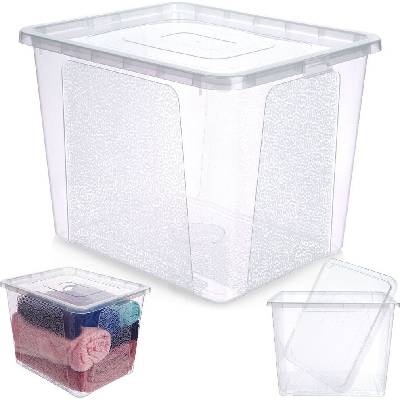 Vilde Plastový úložný box s vekom 30 l