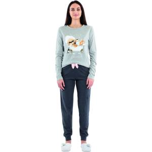 Sorbetto Дамска пижама Sorbetto Emilia многоцветна Sorbetto | Siv Mnogotsveten | ЖЕНИ | L