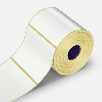 CDRmarket ETRL-TTR-PP-W-35x25 Samolepicí PP (polypropylen) etikety, 35x25mm, 1000ks, pro TTR, bílé, role