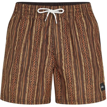 O'Neill Бански гащета O´neill Cali Print 15´´ swimming shorts - Brown (Orange Pressed Lines)