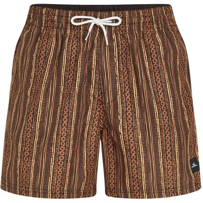 O'Neill Бански гащета O´neill Cali Print 15´´ swimming shorts - Brown (Orange Pressed Lines)