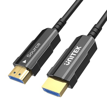 Unitek Оптичен кабел, Unitek, HDMI 2.0 AOC, 4 K, 60 Hz, 50 m (C11072BK-50M) (C11072BK-50M)