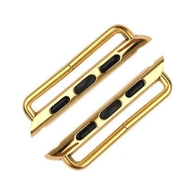Hoco Алуминиев адаптер за всякакъв тип каишки за Apple Watch 42мм, 44мм - Hoco Apple Watch Band Adapter (златист)