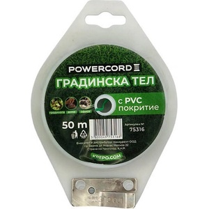 POWERCORD ТЕЛ powercord ГРАДИНСКА РУЛО 50м (75316)
