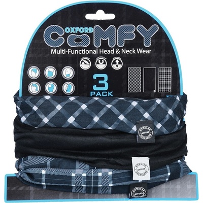 Oxford Comfy NW108 Blk wht tartan