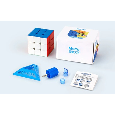 Magnetická speedcube kostka RS3M 2021 MagLev Stickerless