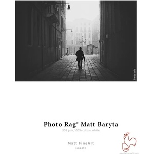Hahnemühle Hahnemühle Photo Rag Matt Baryta 308 g/m2 - 60" x 12 meter (10643631)
