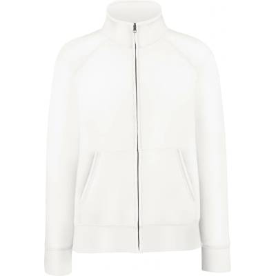 Fruit of the Loom Дамски суитшърт с цип fruit of the loom premium lady-fit / Дамски суитшърт с цип - бял xs (16211600100)