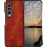 Beline Кожен защитен калъф Beline за Samsung Galaxy Z Fold 3 - Кафява KP22756