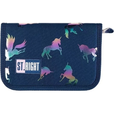 St. Majewski Несесер St. Majewski PC3 St. Right Holo Unicorns - празен