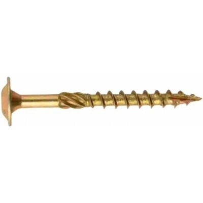 Konstrukční tesařský vrut 5x45 TORX T25 Zn TH talířová hlava (200 ks/bal)