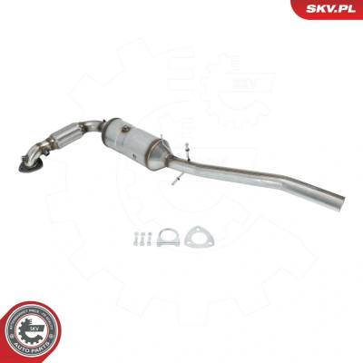 Filtr sazových částic, výfukový systém ESEN SKV 62SKV545