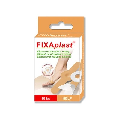 FIXAplast Náplast FIXAPLAST HELP na puchýře 10 ks