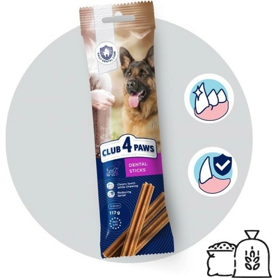 Club 4 Paws Premium Dental Sticks na čistenie zubov pre male plemená 110 g