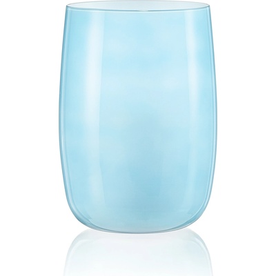 Crystalex sklenená váza Caribbean Dream Mint 18 cm