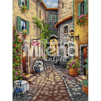 Image 1 of Milena Style Гоблен с щампа Уличка във Франция без конци