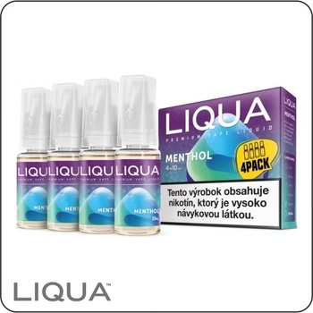 Ritchy Liqua Elements 4Pack Menthol 4 x 10 ml 3 mg