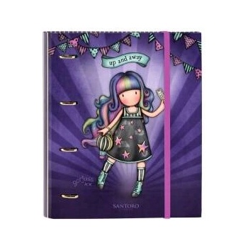 Gorjuss Папка с пръстени Gorjuss Up and away Лилав (27 x 32 x 3.5 cm)