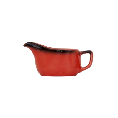 Gural Porselen - Marmaris Black/Red Каничка за мляко 90ml. (NBNEOJNSO631KMZS) (0180549)