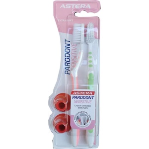  Astera parodont activ sensitive четка за зъби extra soft, 2 броя
