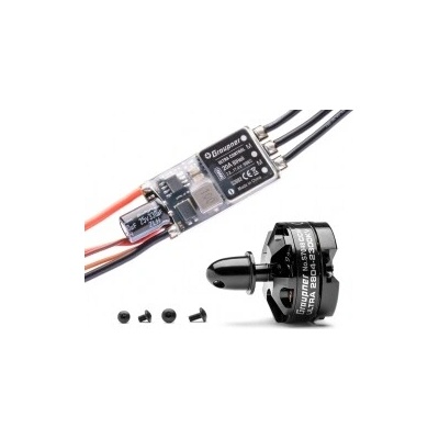 GRAUPNER Combo set Telemetrická regulace HOTT 20Amp SBEC + Ultra 2804-2300Kv pravotočivá CCW