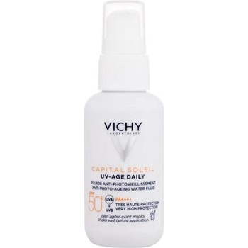 Vichy Capital Soleil UV-Age Daily Anti Photo-Ageing Water Fluid SPF50+ слънцезащитен флуид за лице 40 ml за жени