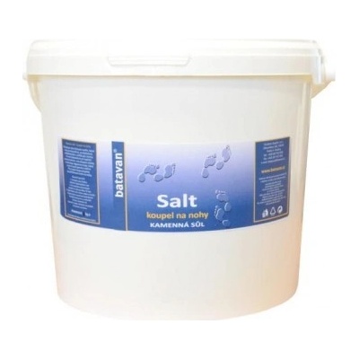 Batavan Salt koupelová sůl na nohy kamenná 2,5 kg