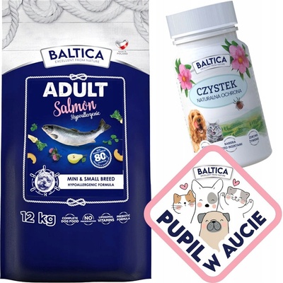 Baltica Adult s lososom hypoalergénne Small Breed 12 kg