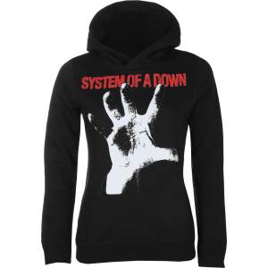 HYBRIS дамски суитшърт System Of A Down - Black - HYBRIS - WMX-57-SOAD005-H87-17-BK
