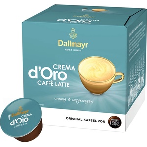 NESCAFÉ | Dallmayr Crema d'Oro Caffè Latte - 16 капсули за Dolce Gusto