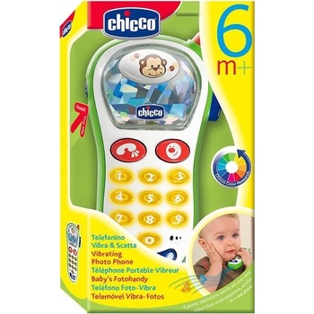 Chicco Vibrujúci telefón s foťákom