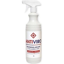 Antiviro dezinfejcia na ruky a povrchy s rozprašovačom 1 l