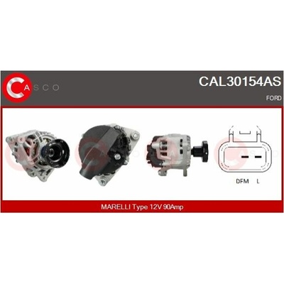 Generátor CASCO CAL30154AS