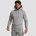 GymBeam Мъжки суичър TRN Hoodie Grey XXL