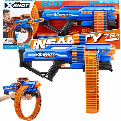 ZURU X-Shot Insanity Blaster Rage Fire šipkový blaster