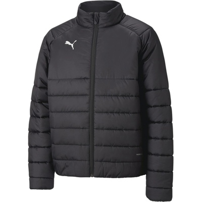PUMA Яке Puma Men's Teamliga Insulated Zip Padded Puffer Jacket - Black/White