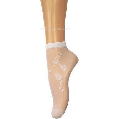 Gatta Detské ponožky Alice-pon-vz.38 bianco uni