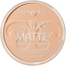 Rimmel London Stay Matte Powder Pudr 5 Silky Beige 14 g