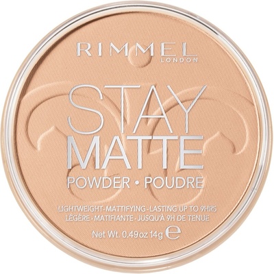 Rimmel London Stay Matte Powder Pudr 5 Silky Beige 14 g – Zboží Mobilmania