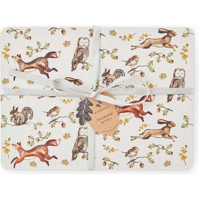 Cooksmart Korkové prestieranie Forest Fable 4 ks 21x29cm