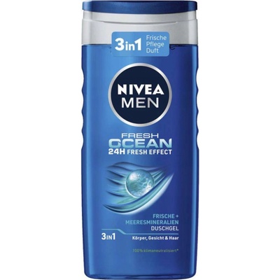 Nivea Men Fresh Ocean sprchový gél 250 ml