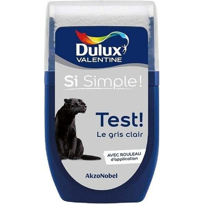 Tester barev DULUX VALENTINE 6365062, 6365044 30 ml (šarže 1) světle šedá